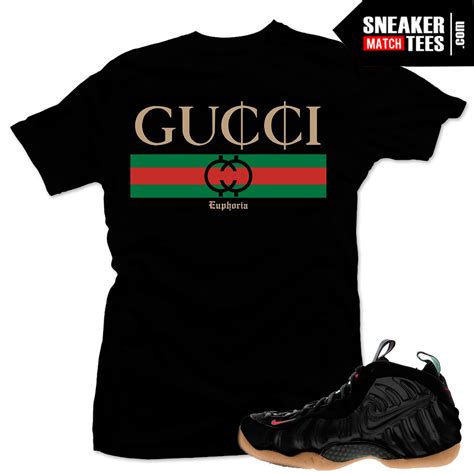 buy gucci foams|nike foamposite gucci shirts.